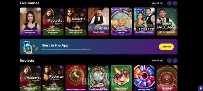 het live casino van NYXbets casino