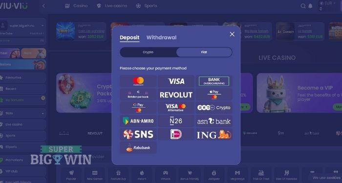 Viu viu storten met iDEAL