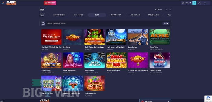 casinopeaches slots