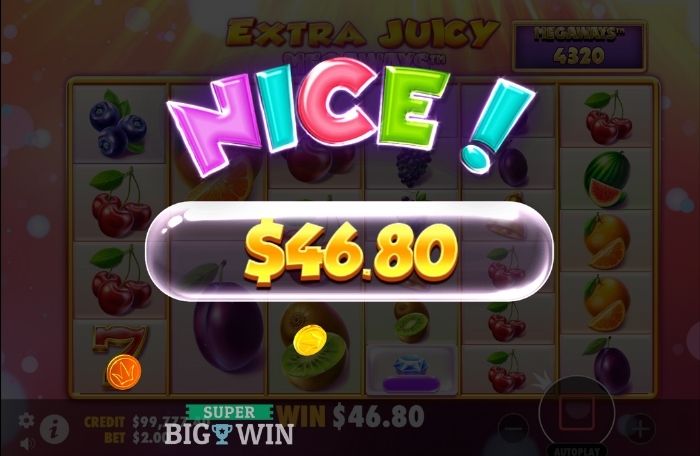 Extra Juicy Megaways Big Win