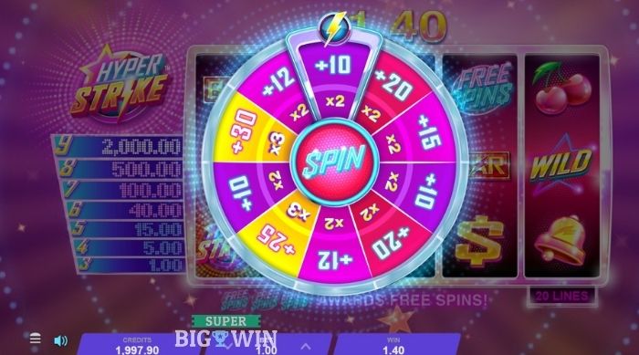 Free spins Rad Hyper Strike