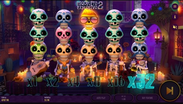 Esqueleto Explosivo 2 slot review