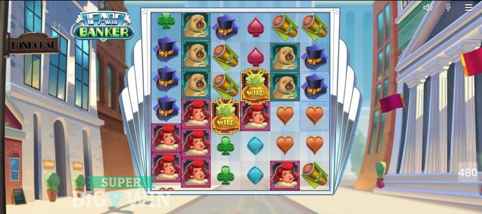 Wild van het Fat Banker spel