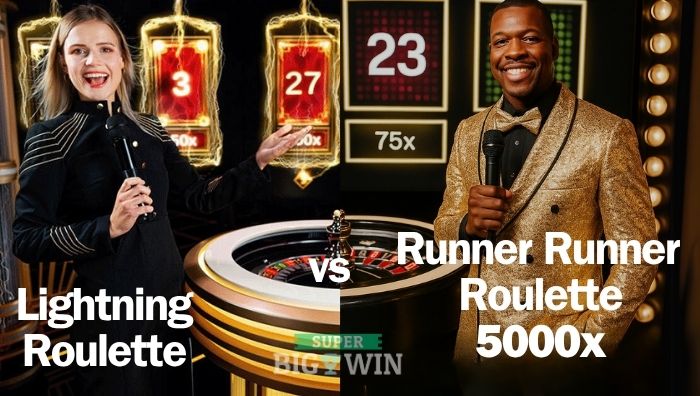 runner runner roulette 5000x vs lightning roulette