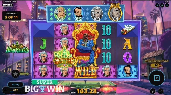 Snoop's High Rollers gokkast door Gaming Corps