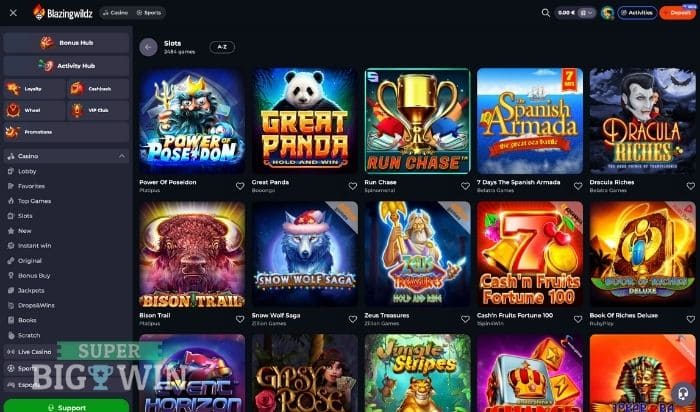 slots bij blazingwildz
