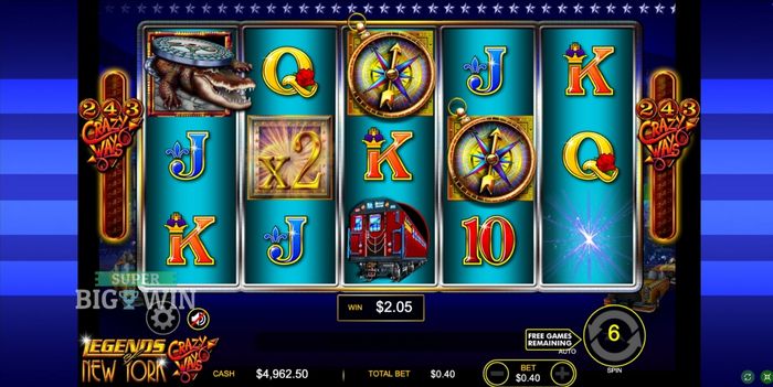 gratis spins ronde Legends of New York 