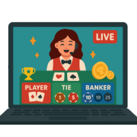 Live casino interface