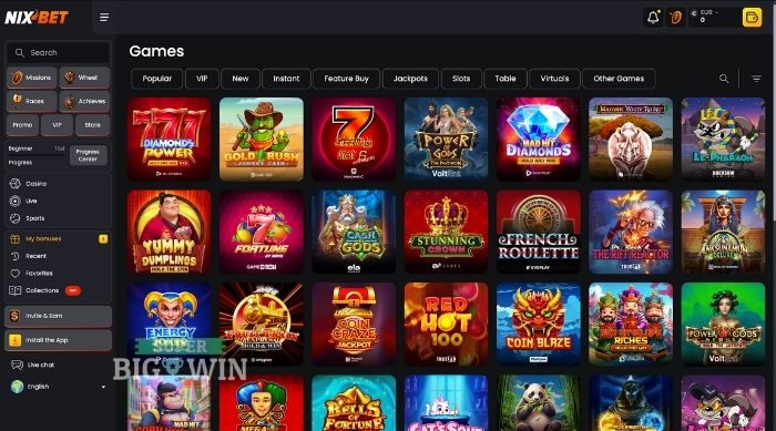 slots bij nixcasino