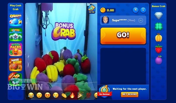 original bonus crab machine