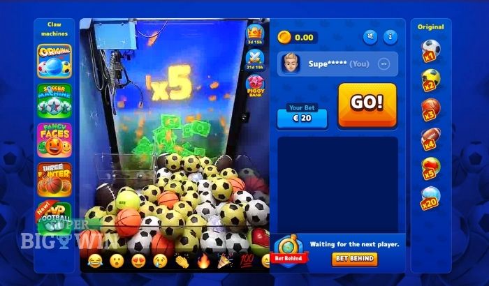 soccer machine bonus crab