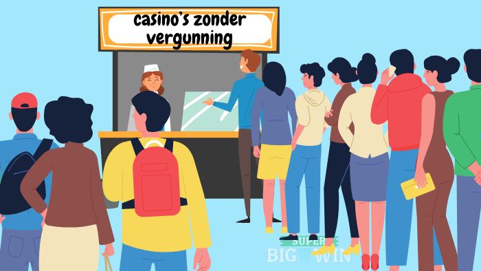 casino's zonder vergunning