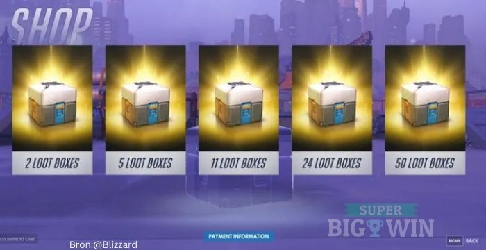 gokken in games met loot boxes