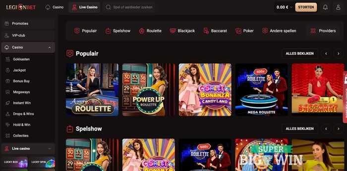 Legionbet Live Casino