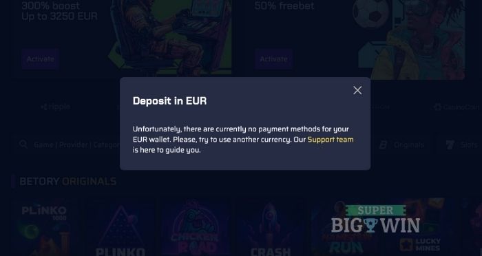 crypto only casino