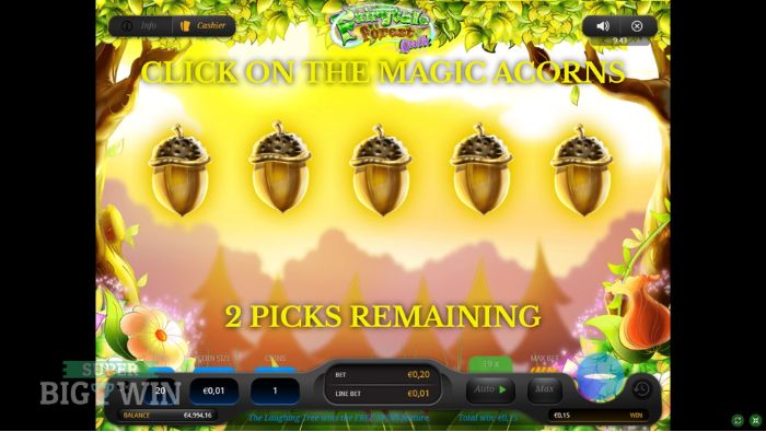 fairytale forest quick magic nuts feature
