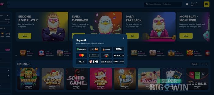 storten bij Fano.bet casino