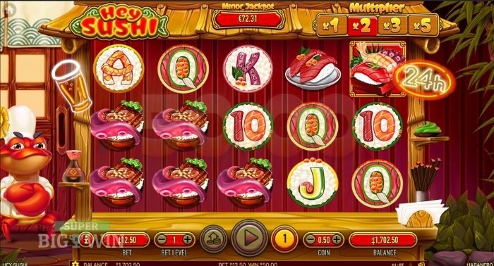 hey sushi slot review