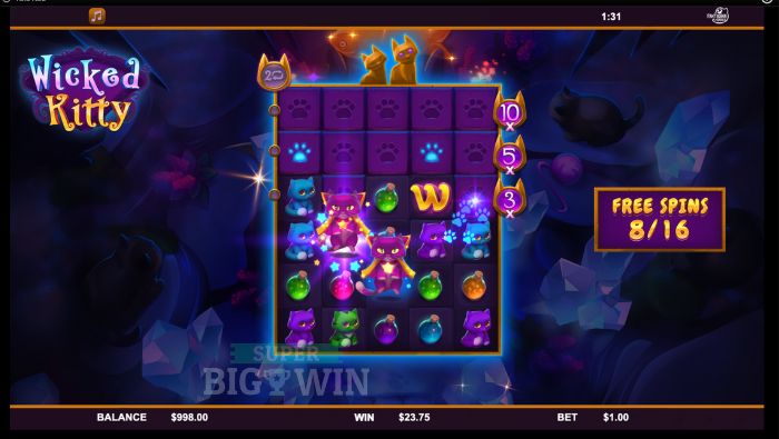 Wicked Kitty Wilds en Respin 