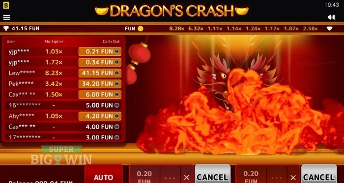 dragon's crash game