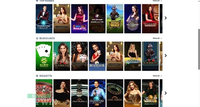GQbet casino live casino
