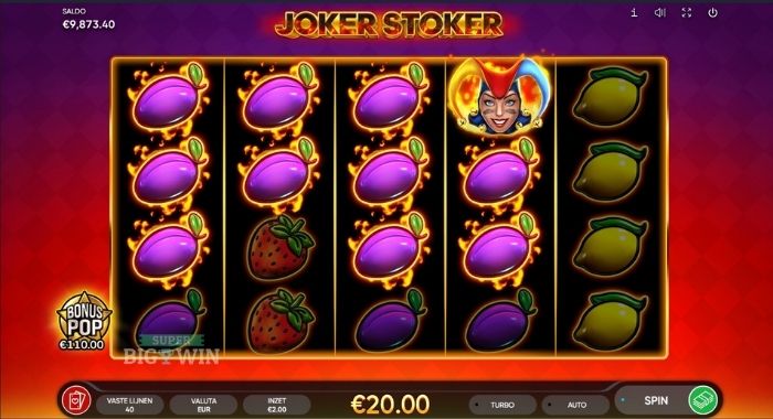 joker stoker slot wild symbool