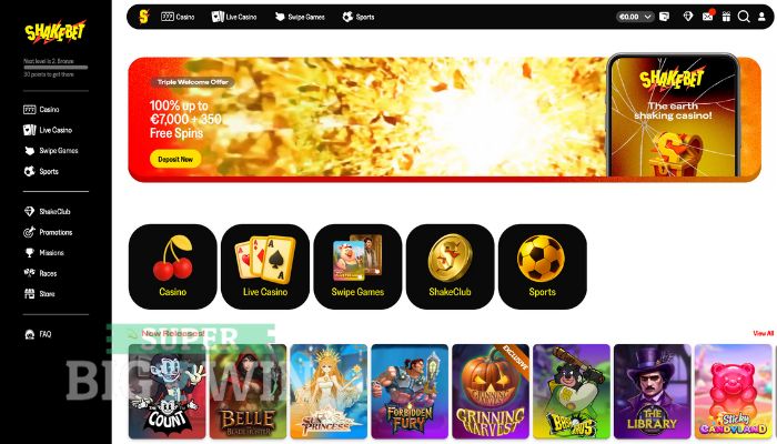 Shakebet Casino