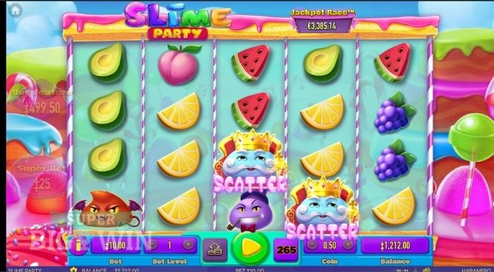 slime party scatters