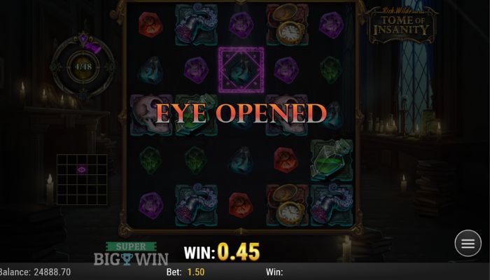 Rich Wilde and the Tome of Insanity eye feature