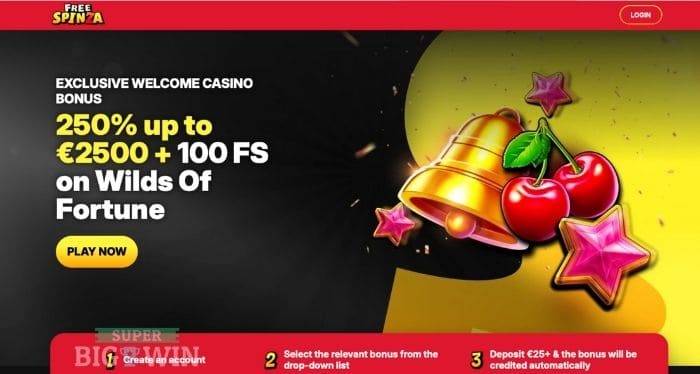 exclusieve welkomstbonus bij freespinza