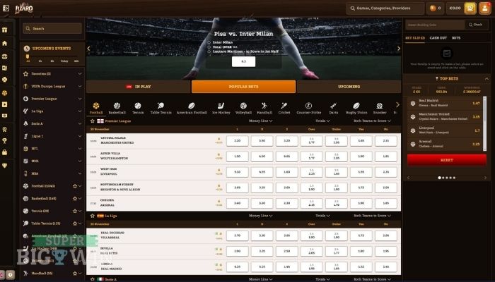 sportsbook van lizaro