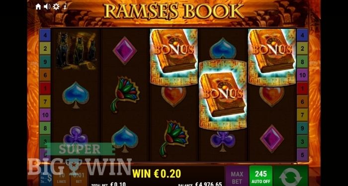 Scatters in Ramses Book