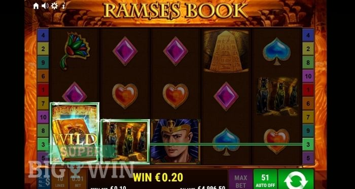 De wild in de Ramses Book slot