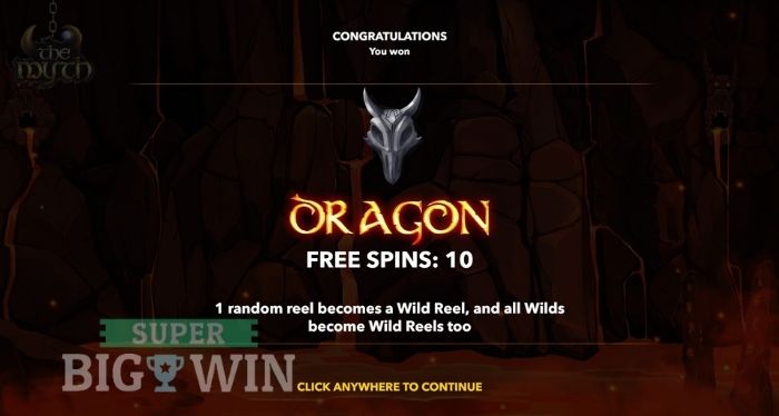 Dragon free spins The Myth