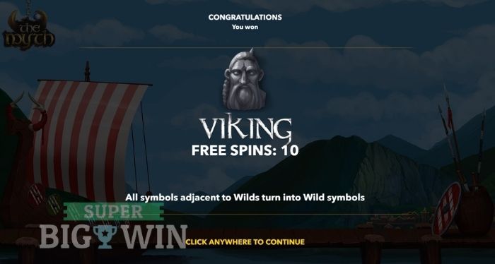 Viking free spins The Myth