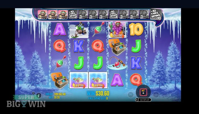 bigger bass blizzard christmas catch vissymbolen