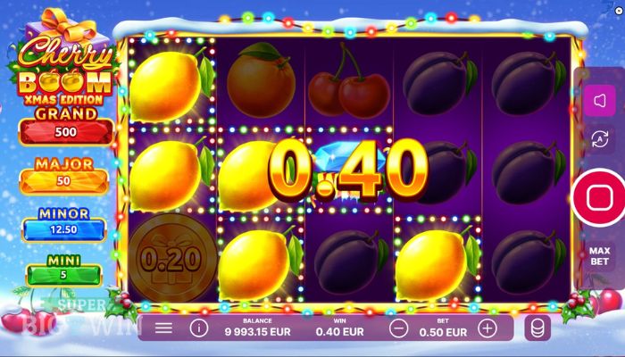 Cherry Boom Xmas slot review