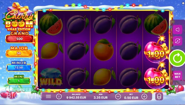 Cherry Boom Xmas speciaal symbool