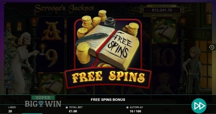 scrooge's jackpot slot free spins