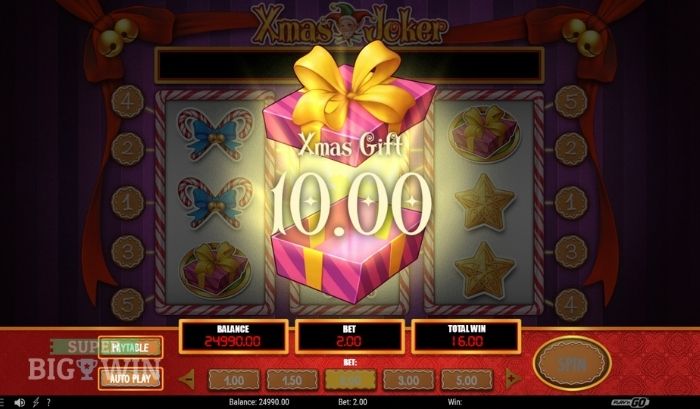 xmas joker big win 