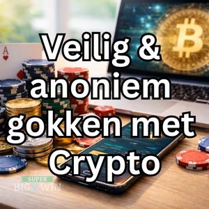 veilig anoniem gokken met crypto