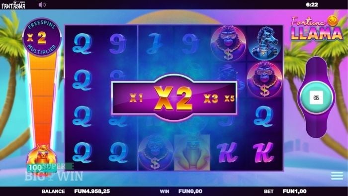 fortune meter in Fortune Llama slot