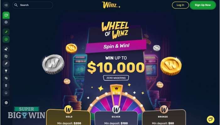 Winz.io Wheel of Winz