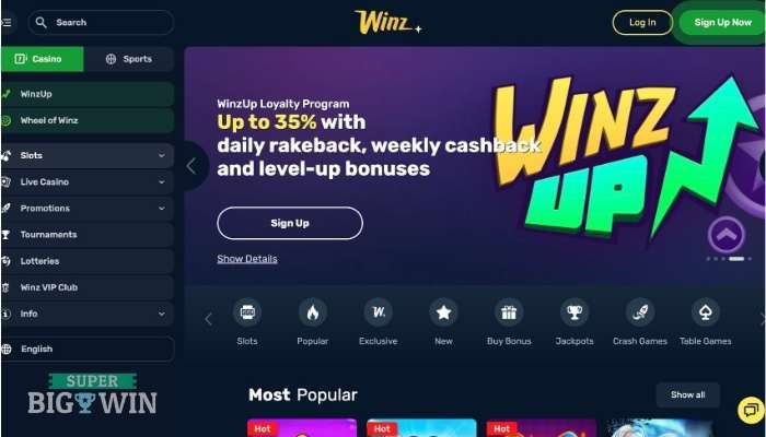 Winz.io casino