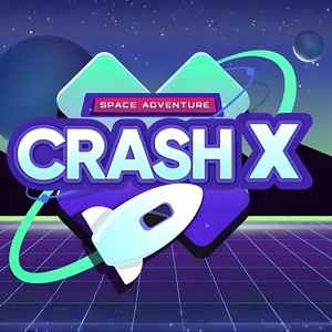 crash X crash game logo