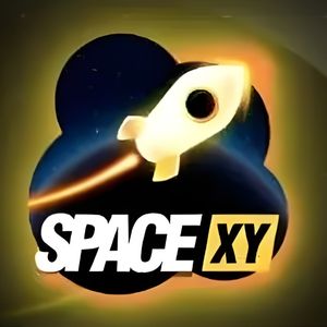 space XY crash game logo