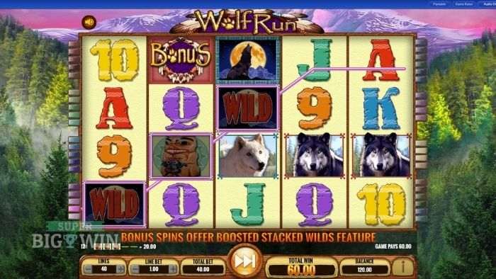 wolf run slot review