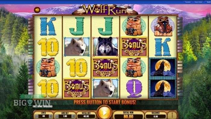 wolf run slot scatters