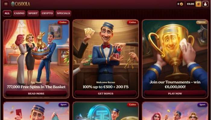 Casoola casino bonussen