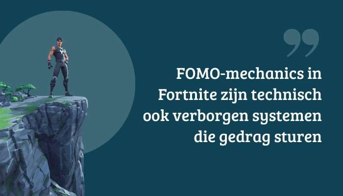 FOMO-mechanics in Fortnite verborgen systemen die gedrag sturen